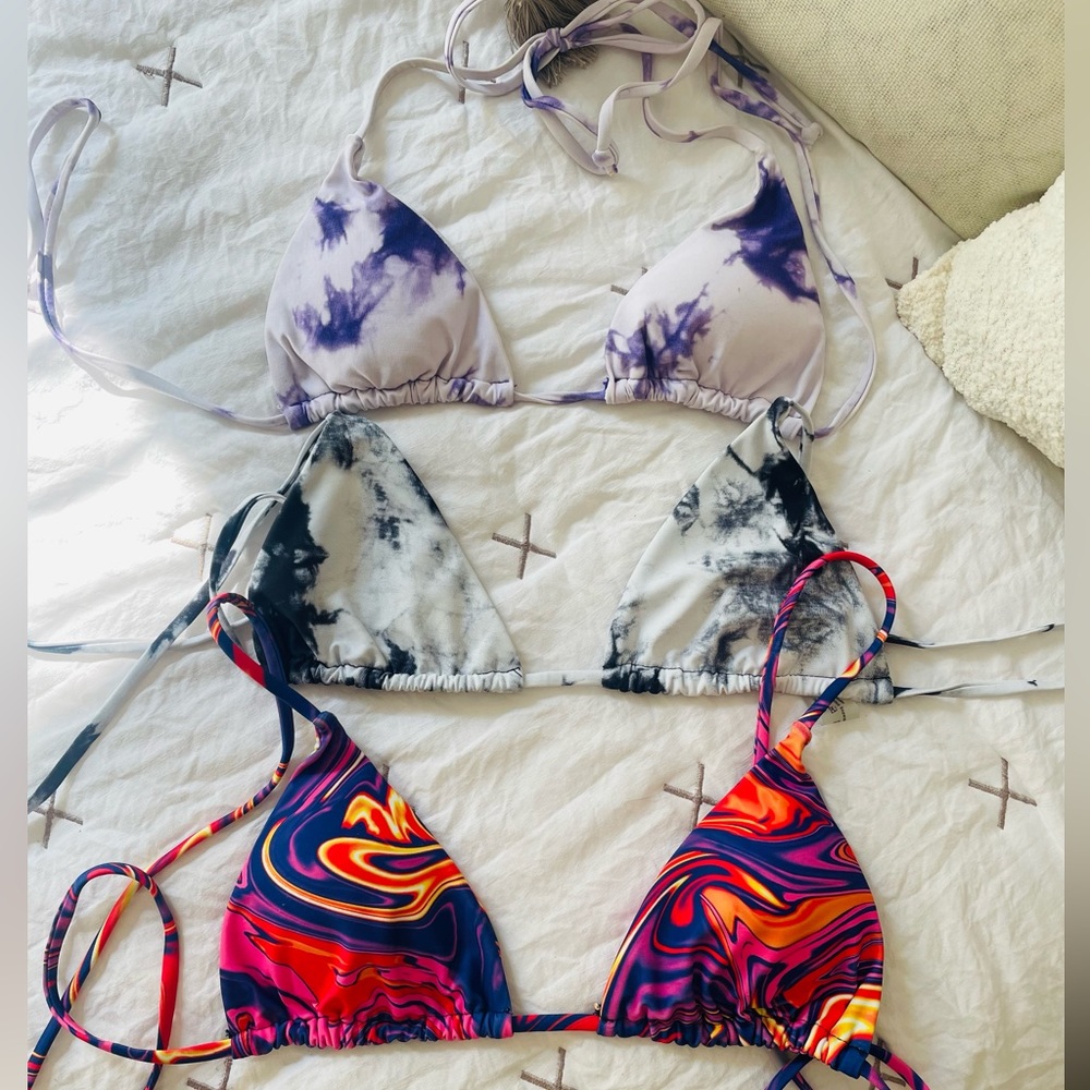 3 bikini tops